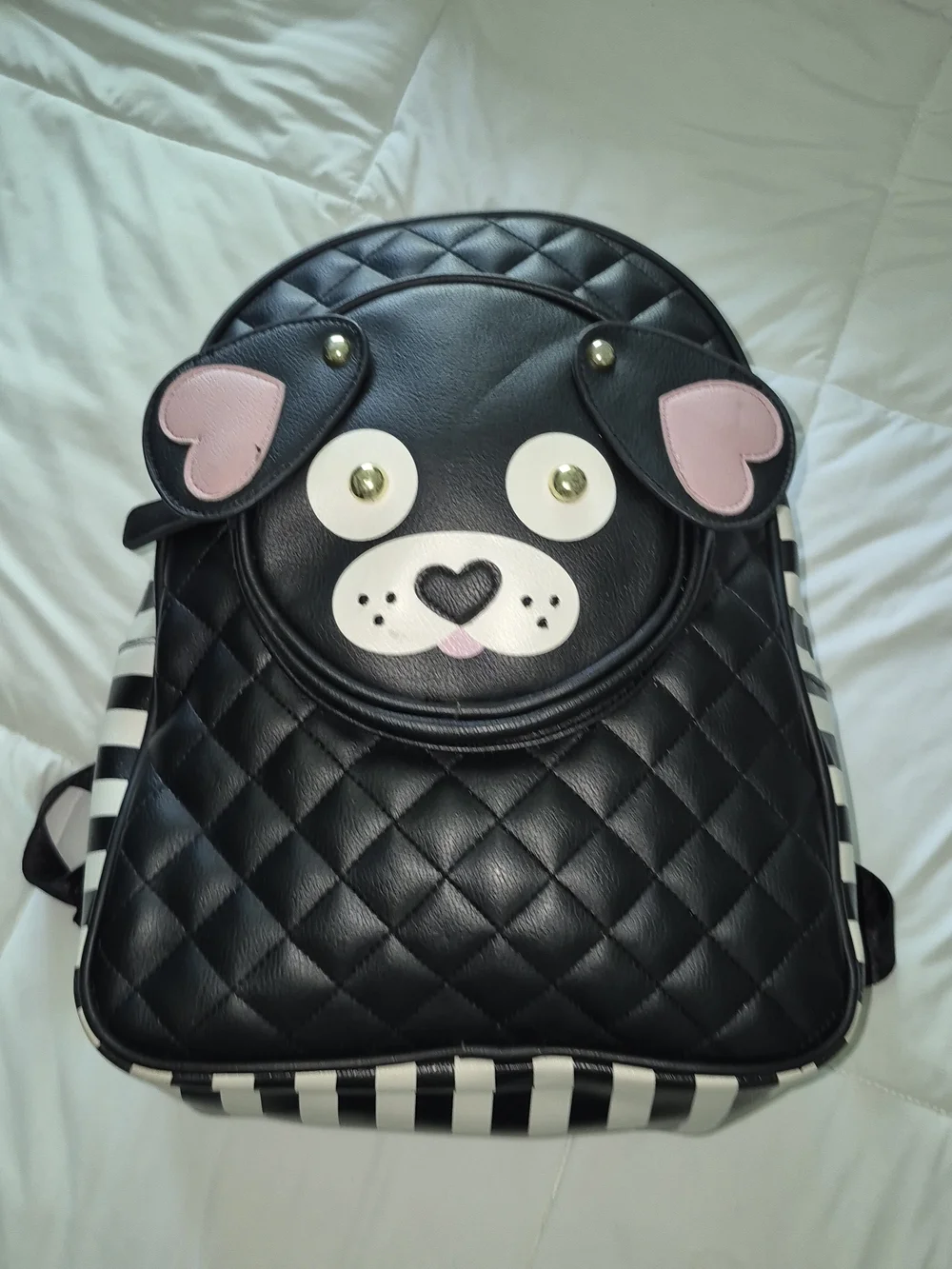 betsey johnson leather backpack Bat to The Bone : Clothing, Shoes & Jewelry 30 Imported Betsey Johnson Macy's Exclusive Quilted